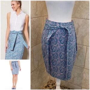 Antonio Melani X Liberty Fabrics London Paisley Skirt Size 8